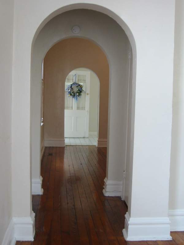 How to make an arched doorway