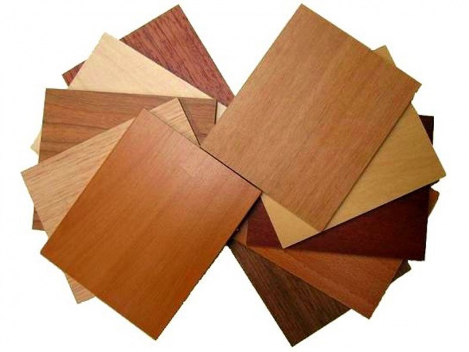 What is the wood veneer