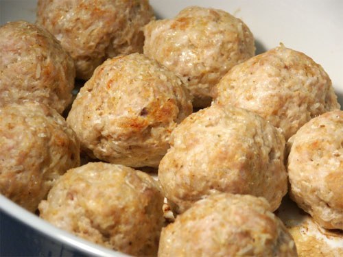 How to cook meatballs for a couple