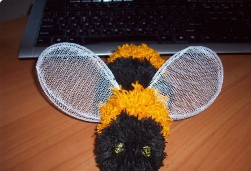 Как сшить пчелку