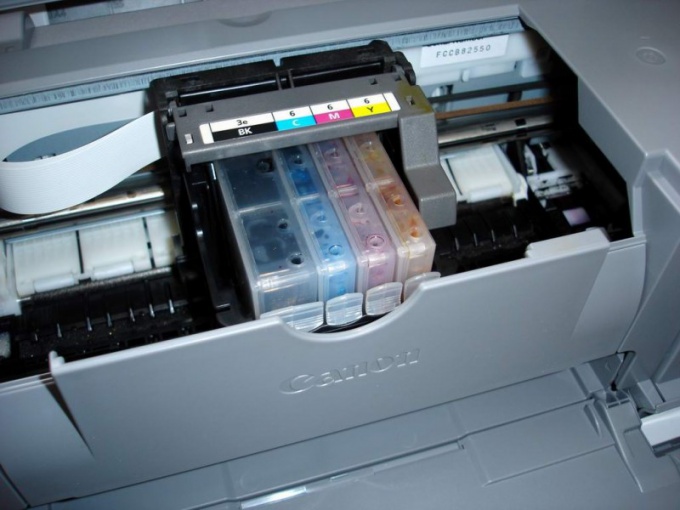 How to flash the printer canon