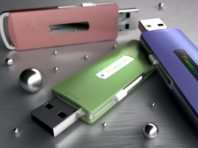 How to transfer an image to a USB flash drive