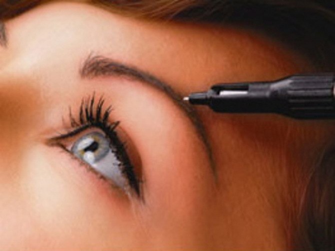 How to lighten permanent makeup eyebrows