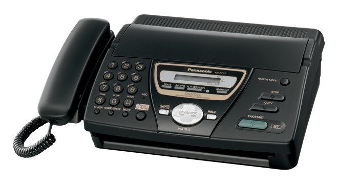 How to adjust the Panasonic Fax