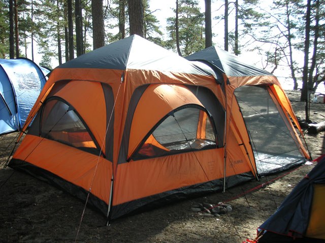 Как отремонтировать палатку