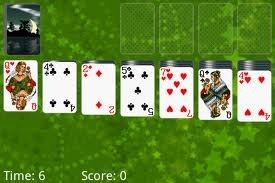 How to put card solitaire