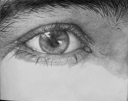 Как сделать рисунок глаз