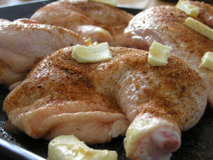 How to cook chicken legs in the oven