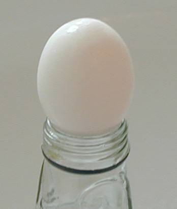Как засунуть яйцо в бутылку