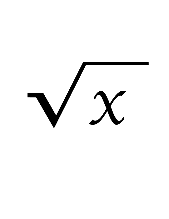 How to calculate the square root