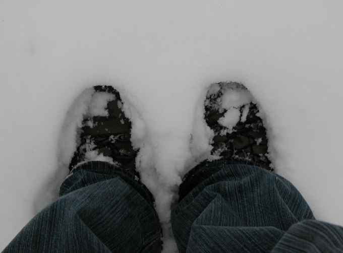 Обувь зимой