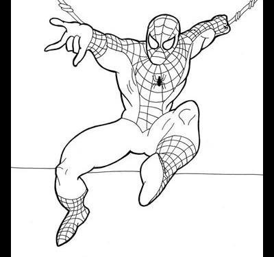 How to draw spider-man