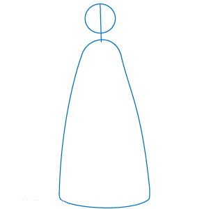 Как нарисовать снегурочку <b>карандашом</b>