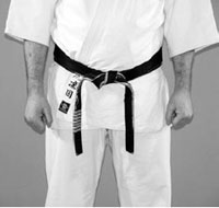 How to tie your belt in karate