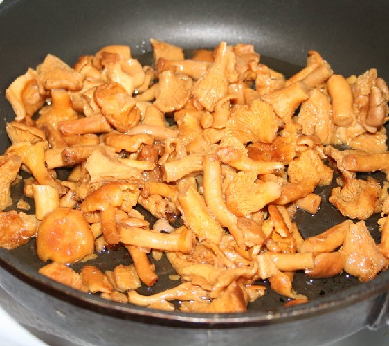 How to fry mushrooms