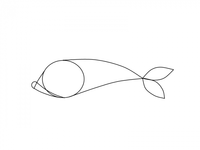 Как нарисовать <strong>рыбу</strong>