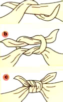 Как завязывать морской узел