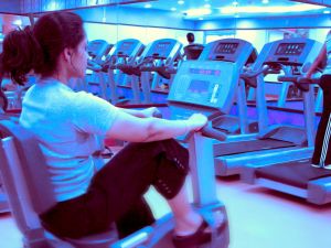 to get rid of fat will help workout in the fitness center