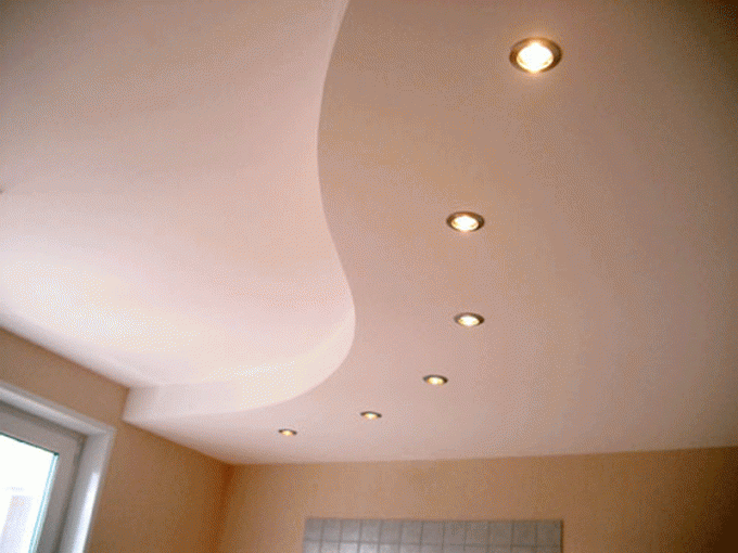 Как сделать двухуровневый потолок