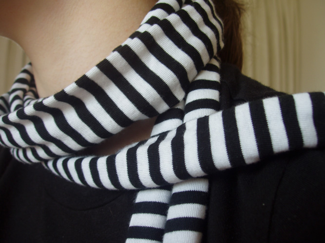 Как завязывать модно шарф