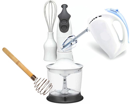 Tools for whipping cream