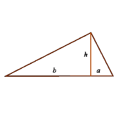 Как найти катет в прямоугольном треугольнике