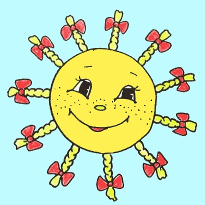 How to draw the sun