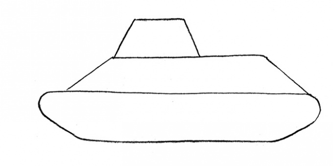 How to draw a tank