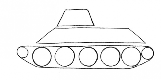 How to draw a tank