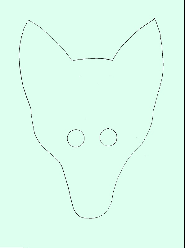 How to make a wolf mask