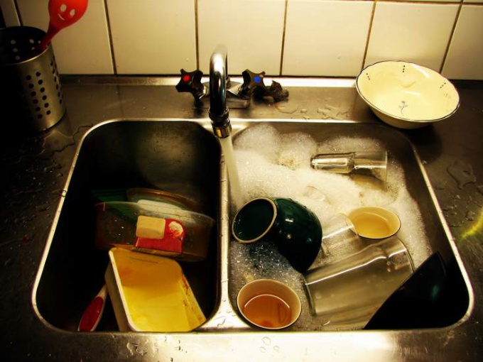 Как помыть посуду