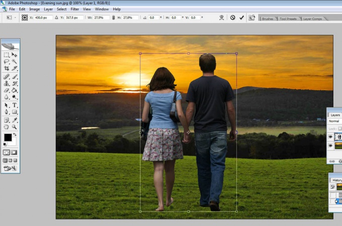 How to change <b>background</b> <strong>photos</strong> <em>photoshop</em>