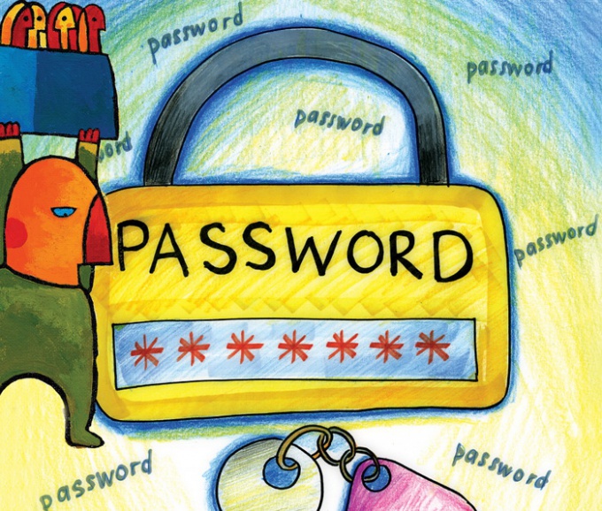 How to find username and password
