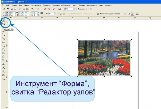 Как закруглить углы картинки в powerpoint