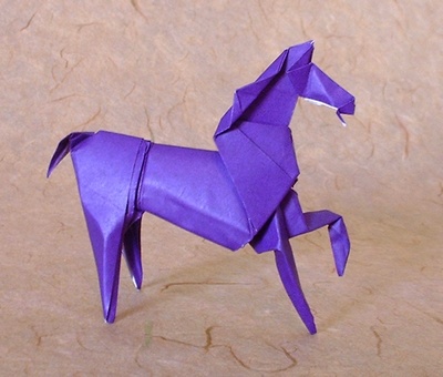 Как сделать лошадь из бумаги