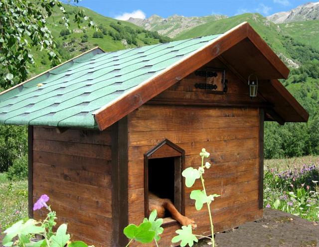 как построить теплую будку для собаки