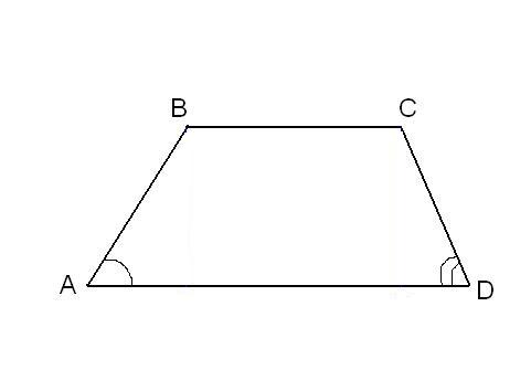 How to find the angle <b>trapeze</b>