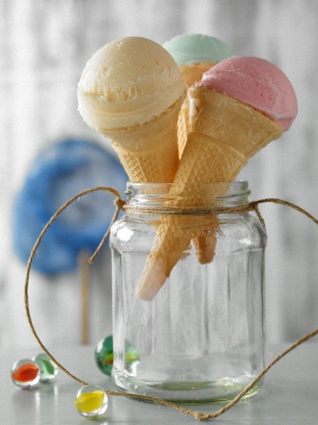 Homemade ice cream can be even tastier than the store.