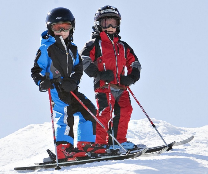 Как подобрать горные лыжи ребёнку