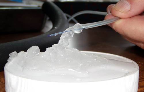 How to make liquid ice
