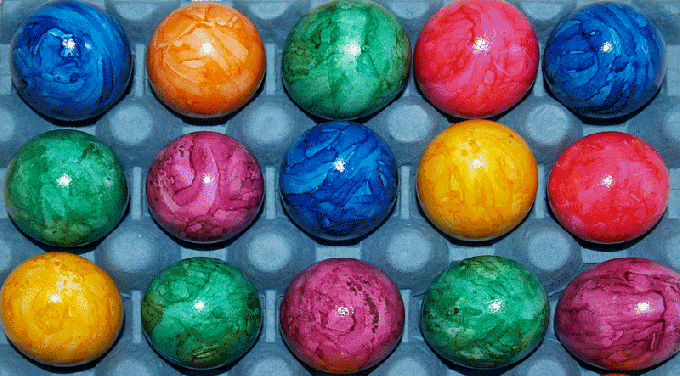 Как разукрасить пасхальные яйца