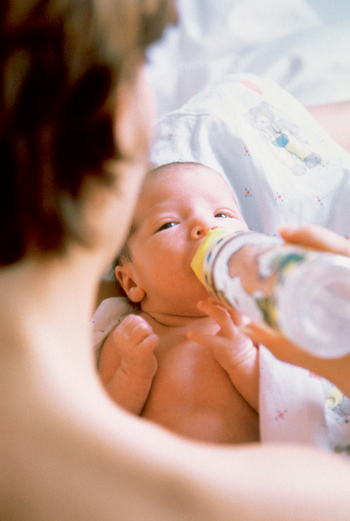 How can a newborn drink