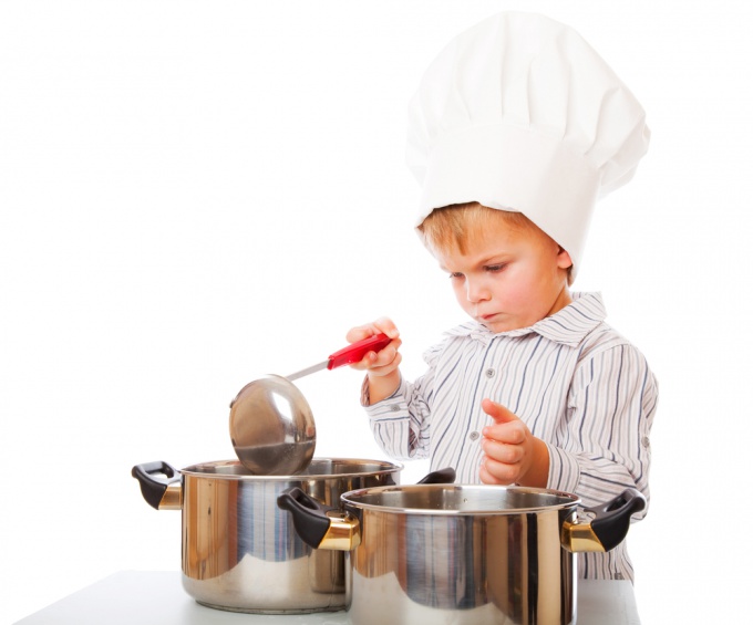 Как сварить ребенку суп