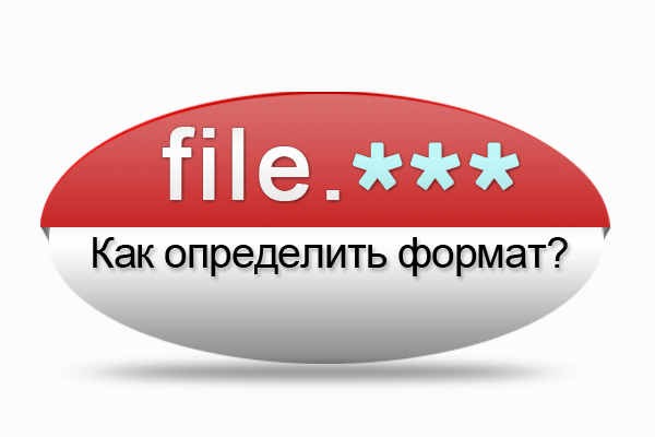 Как определить формат файла?