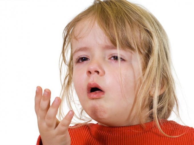 How to calm a cough in a child