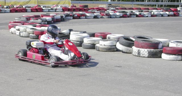 Karting - fun for thrill-seekers.