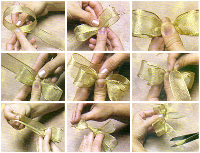 How to make a beautiful ribbon bow