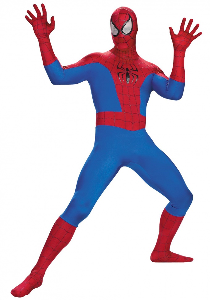 Как сделать костюм, как у человека-паука