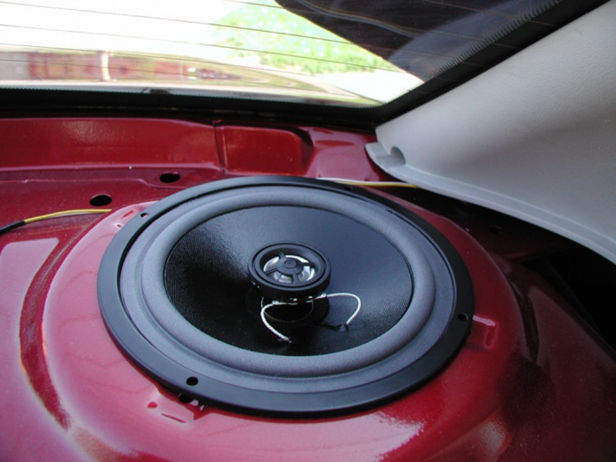 How to install <strong>speakers</strong> <b>Kalina</b>