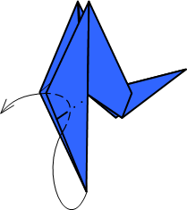 Как сделать <b>птичку</b> из <strong>оригами</strong>
